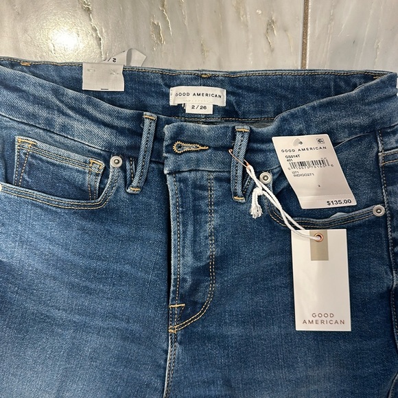 Good American Good legs straight jeans - Picture 2 of 5
